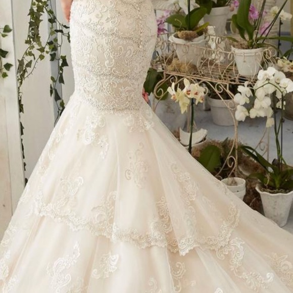 Morilee Wedding Dress new still in box Sz 10 - Picture 3 of 9